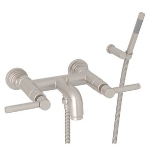 RA3302ILSTN Campo Wall Mount Whirlpool Faucet Tub Faucet - Satin Nickel