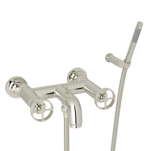 RA3302IWPN Campo Wall Mount Whirlpool Faucet Tub Faucet - Polished Nickel