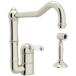 RA3608LPWSPN2 Acqui Single Handle Kitchen Faucet - Polished Nickel