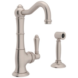 RA3650LMWSSTN2 Cinquanta Single Handle Kitchen Faucet - Satin Nickel RA3650LMWSSTN2 Cinquanta Single Handle Kitchen Faucet - Satin Nickel