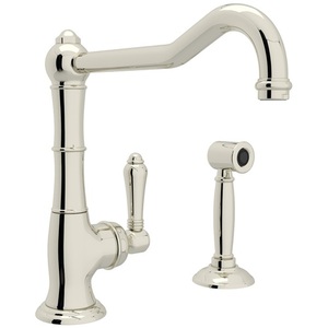 RA365011LMWSPN2 Cinquanta Single Handle Kitchen Faucet - Polished Nickel