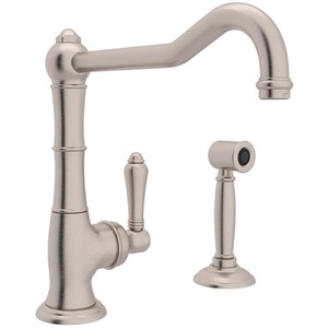 RA365011LMWSSTN2 Cinquanta Single Handle Kitchen Faucet - Satin Nickel RA365011LMWSSTN2 Cinquanta Single Handle Kitchen Faucet - Satin Nickel
