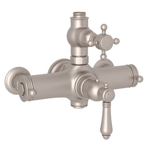 RA4917XMSTN Acqui Thermostatic/Volume Control Custom Shower Valve - Satin Nickel