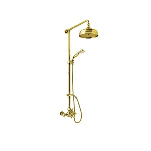 RAC407LMIB Arcana Shower Tower Custom Shower System - Italian Brass