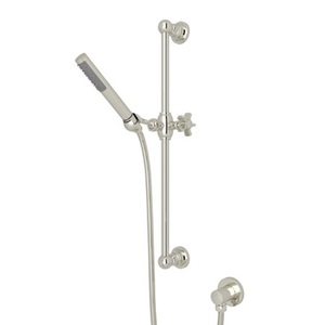 RAKIT8073XMPN Spa Hand Held Shower - Slide Bar Mount Shower Accessory - Polished Nickel