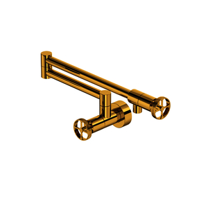 RCP62W1IWULB Campo Pot Filler Kitchen Faucet - Unlacquered Brass RCP62W1IWULB Campo Pot Filler Kitchen Faucet - Unlacquered Brass