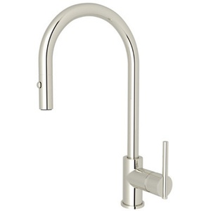 RCY57LPN2 Pirellone Pull-Out Spray Kitchen Faucet - Polished Nickel