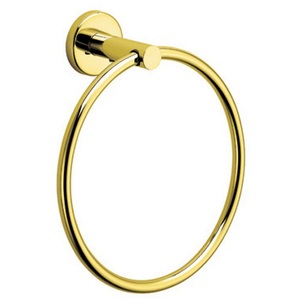 RLO4IB Avanti Towel Ring Bathroom Accessory - Italian Brass RLO4IB Avanti Towel Ring Bathroom Accessory - Italian Brass