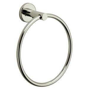 RLO4STN Avanti Towel Ring Bathroom Accessory - Satin Nickel