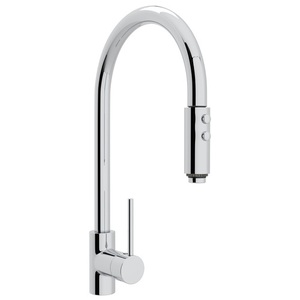 RLS57LAPC2 Pirellone Pull-Out Spray Kitchen Faucet - Polished Chrome