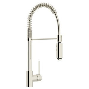 RLS64LPN2 Pirellone Pull-Out Spray Kitchen Faucet - Polished Nickel