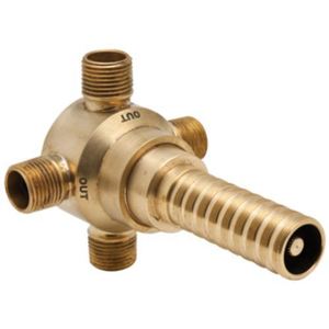 RR1062BO Acqui Diverter Valve Rough In Valve - Rough Brass