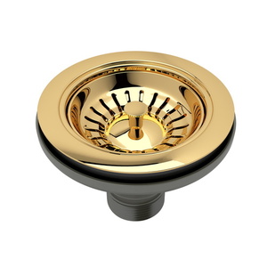 R735ULB Drain Strainer Kitchen Accessory - Unlacquered Brass R735ULB Drain Strainer Kitchen Accessory - Unlacquered Brass