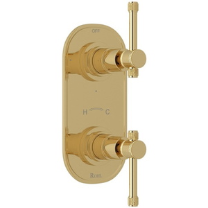 RA4464ILSUB Campo Thermostatic Valve Trim Trim Kit - Satin Unlacquered Brass