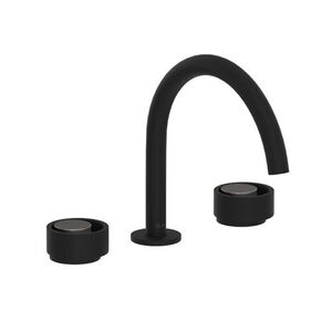 REC08D3IWMBN Eclissi 8'' Widespread Bathroom Faucet - Matte Black / Satin Nickel REC08D3IWMBN Eclissi 8'' Widespread Bathroom Faucet - Matte Black / Satin Nickel