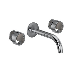 REC08W3IWPCN Eclissi Bathroom Sink Faucet Trim Trim Kit - Polished Chrome / Satin Nickel REC08W3IWPCN Eclissi Bathroom Sink Faucet Trim Trim Kit - Polished Chrome / Satin Nickel