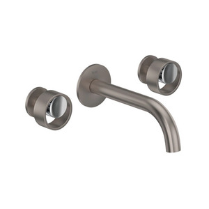 REC08W3IWSNC Eclissi Bathroom Sink Faucet Trim Trim Kit - Satin Nickel / Polished Chrome REC08W3IWSNC Eclissi Bathroom Sink Faucet Trim Trim Kit - Satin Nickel / Polished Chrome