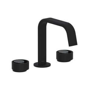 REC09D3IWMBN Eclissi 8'' Widespread Bathroom Faucet - Matte Black / Satin Nickel REC09D3IWMBN Eclissi 8'' Widespread Bathroom Faucet - Matte Black / Satin Nickel