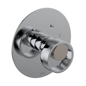 REC13W1IWPCN Eclissi Thermostatic Valve Trim Trim Kit - Polished Chrome / Satin Nickel REC13W1IWPCN Eclissi Thermostatic Valve Trim Trim Kit - Polished Chrome / Satin Nickel
