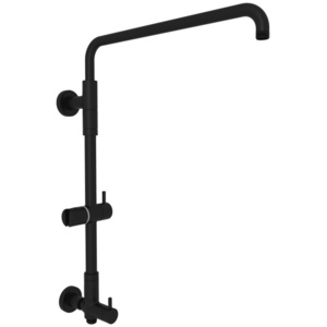 RL0095MB Spa Custom Shower System Trim Trim Kit - Matte Black