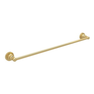 RROT124ULB Acqui Towel Bar Bathroom Accessory - Unlacquered Brass