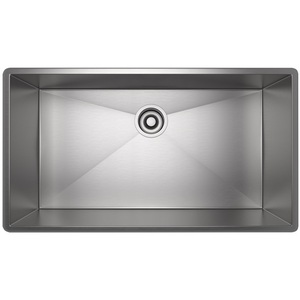 RRSS3016SB Forze Stainless Steel Single Bowl Kitchen Sink - Brushed Stainless