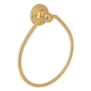 RU6935EG Edwardian Towel Ring Bathroom Accessory - English Gold