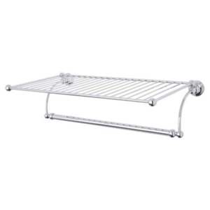 RU6961APC Edwardian Towel Bar Bathroom Accessory - Polished Chrome