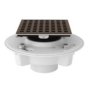 RSDPVC233143TCB Matrix Shower Drain Drain - Tuscan Brass RSDPVC233143TCB Matrix Shower Drain Drain - Tuscan Brass