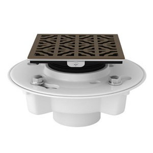 RSDPVC233146EB Petal Shower Drain Drain - English Bronze