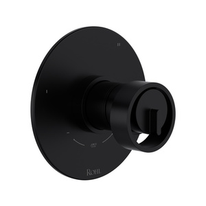 RTEC47W1IWMB Eclissi Thermostatic Valve Trim Trim Kit - Matte Black RTEC47W1IWMB Eclissi Thermostatic Valve Trim Trim Kit - Matte Black