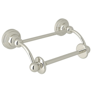 RU6960PN Edwardian Paper Holder Bathroom Accessory - Polished Nickel