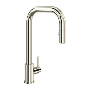 RU4046LPN2 Holborn Pull-Out Spray Kitchen Faucet - Polished Nickel RU4046LPN2 Holborn Pull-Out Spray Kitchen Faucet - Polished Nickel