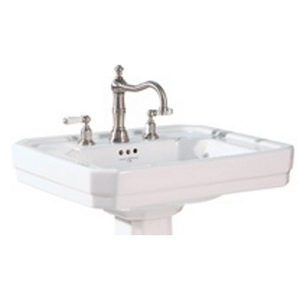 RU2933WH Deco Pedestal Basin Part - White