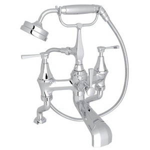 RU3100LS1APC Deco Deck Mount With Handshower Tub Faucet - Polished Chrome