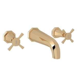 RU3171XEGTO2/RU3261R2 Deco Wall Mount Bathroom Faucet Bathroom Faucet - English Gold