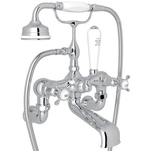 RU3511X1APC Edwardian Wall Mount Whirlpool Faucet Tub Faucet - Polished Chrome RU3511X1APC Edwardian Wall Mount Whirlpool Faucet Tub Faucet - Polished Chrome