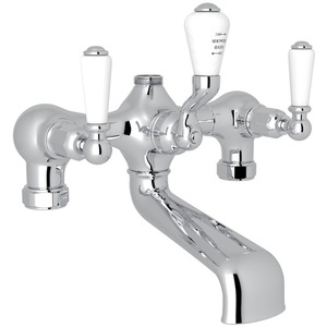 RU3530LAPC Edwardian Deck Mount Tub Faucet - Polished Chrome