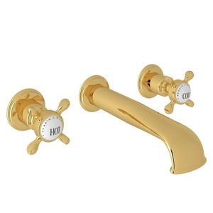 RU3561XULBTO2 Edwardian Bathroom Sink Faucet Trim Trim Kit - Unlacquered Brass RU3561XULBTO2 Edwardian Bathroom Sink Faucet Trim Trim Kit - Unlacquered Brass