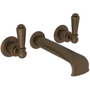 RU3580LEBTO/RU3230R Edwardian Wall Mount Whirlpool Faucet Tub Faucet - English Bronze RU3580LEBTO/RU3230R Edwardian Wall Mount Whirlpool Faucet Tub Faucet - English Bronze