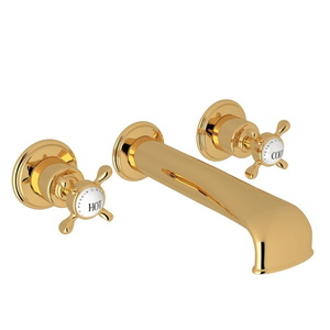RU3581XEGTO/RU3231R Edwardian Wall Mount Whirlpool Faucet Tub Faucet - English Gold RU3581XEGTO/RU3231R Edwardian Wall Mount Whirlpool Faucet Tub Faucet - English Gold