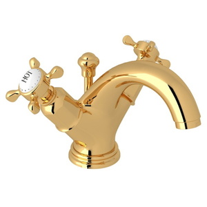 RU3626XEG2 Edwardian Single Hole Bathroom Faucet - English Gold RU3626XEG2 Edwardian Single Hole Bathroom Faucet - English Gold