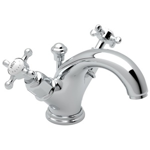 RU3626XAPC2 Edwardian Single Hole Bathroom Faucet - Polished Chrome