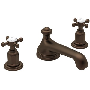 RU3706XEB2 Edwardian 8'' Widespread Bathroom Faucet - English Bronze