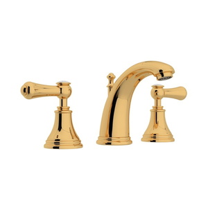 RU3712LSPEG2 Georgian Era 8'' Widespread Bathroom Faucet - English Gold