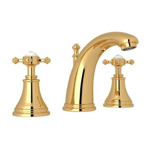 RU3713XEG2 Georgian Era 8'' Widespread Bathroom Faucet - English Gold