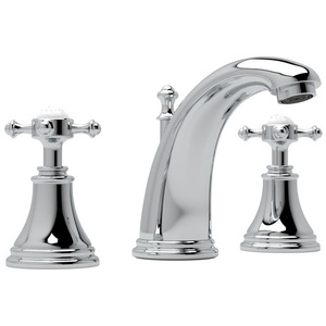 RU3713XAPC2 Georgian Era 8'' Widespread Bathroom Faucet - Polished Chrome