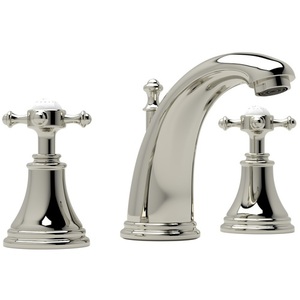 RU3713XPN2 Georgian Era 8'' Widespread Bathroom Faucet - Polished Nickel