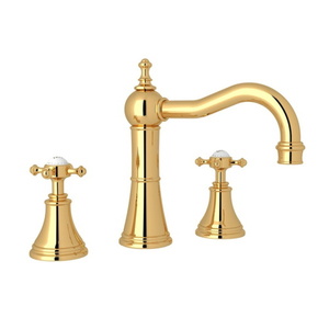 RU3724XEG2 Georgian Era 8'' Widespread Bathroom Faucet - English Gold