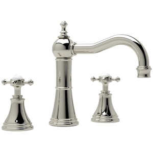 RU3724XPN2 Georgian Era 8'' Widespread Bathroom Faucet - Polished Nickel